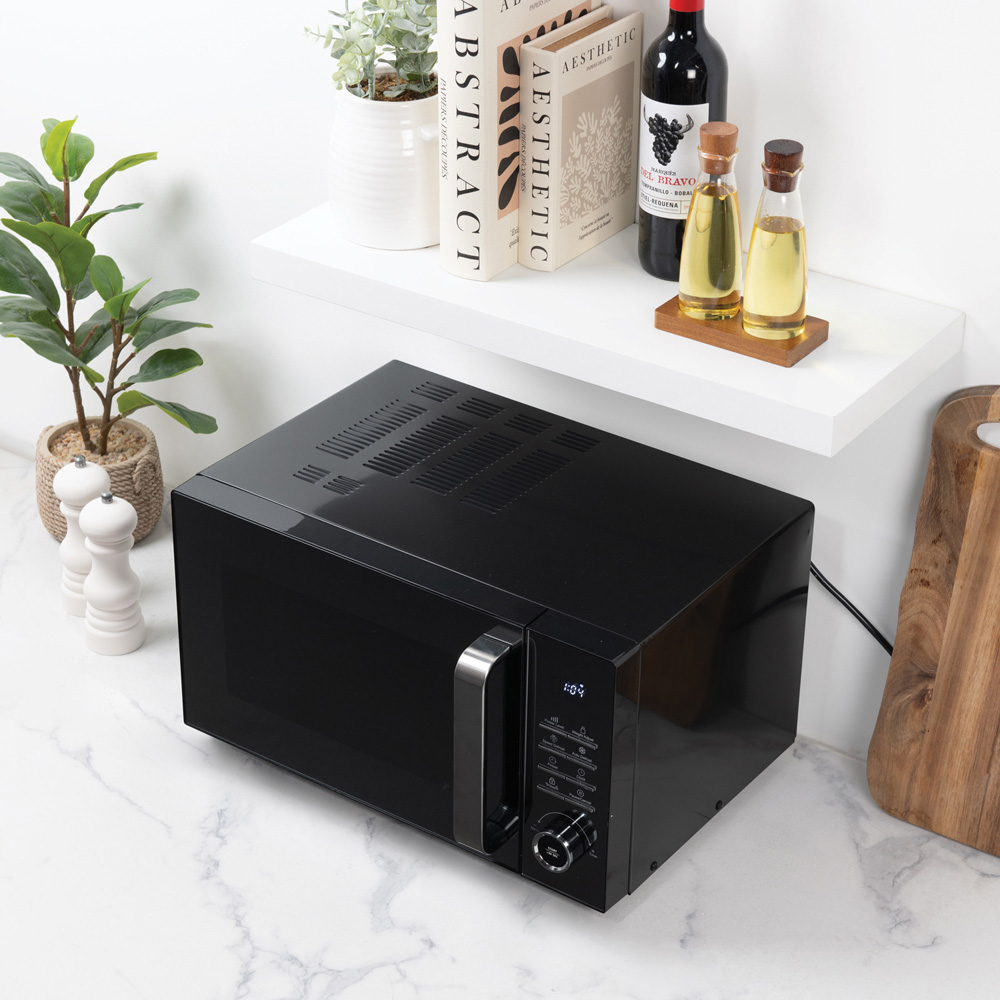 23L Solo Function Digital Microwave Black Image 8