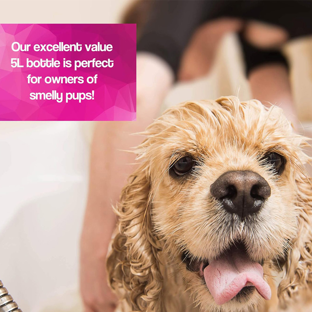 Pretty Pooch Animal Poo Deodorising Dog Shampoo and Conditioner 5L Image 3