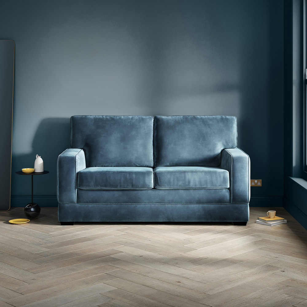 Jay-Be Urban 2 Seater Brushed Twill Burnt Amber Sofa Bed with e-Pocket Mattress Image 6