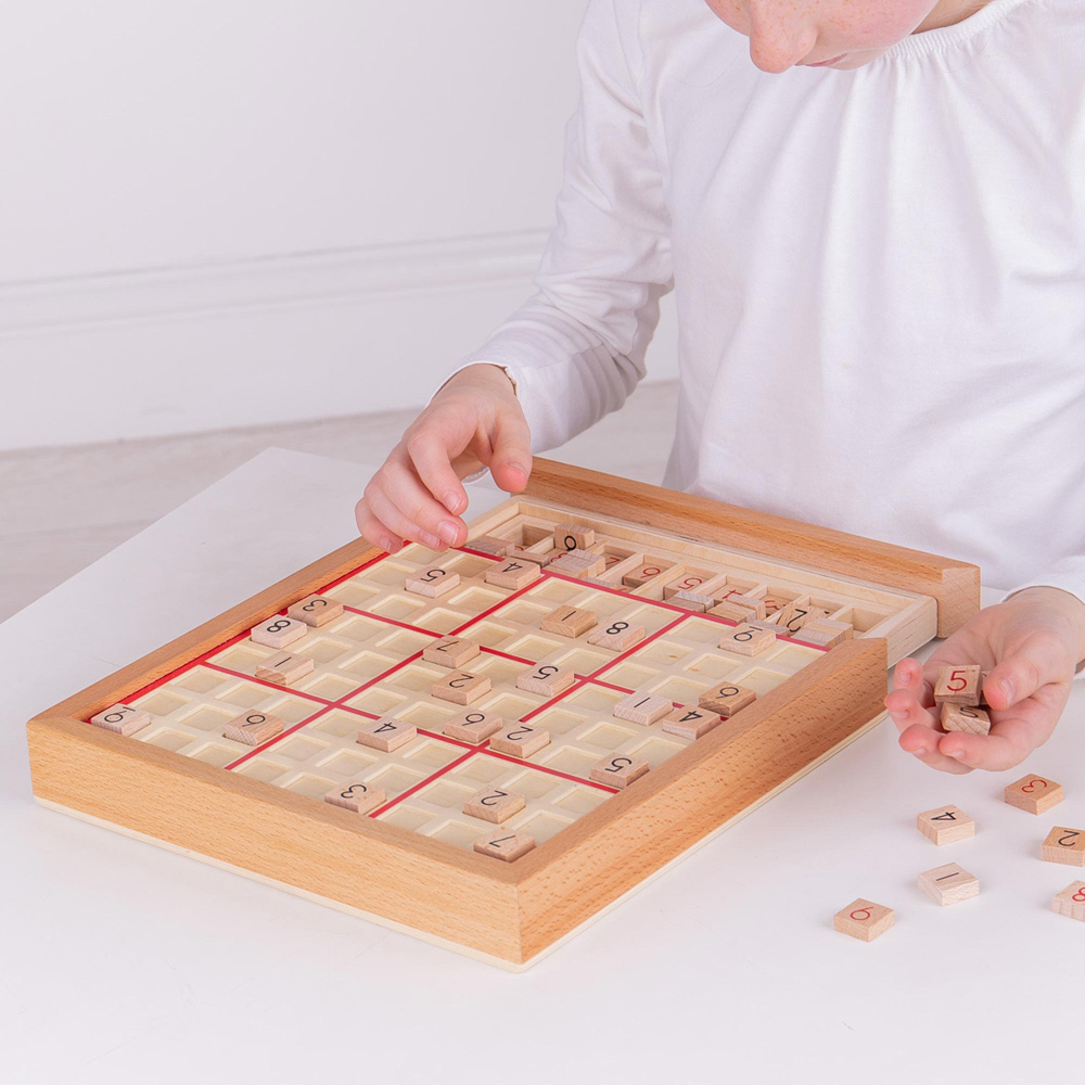 Bigjigs Toys Sudoku Game Wood Image 2