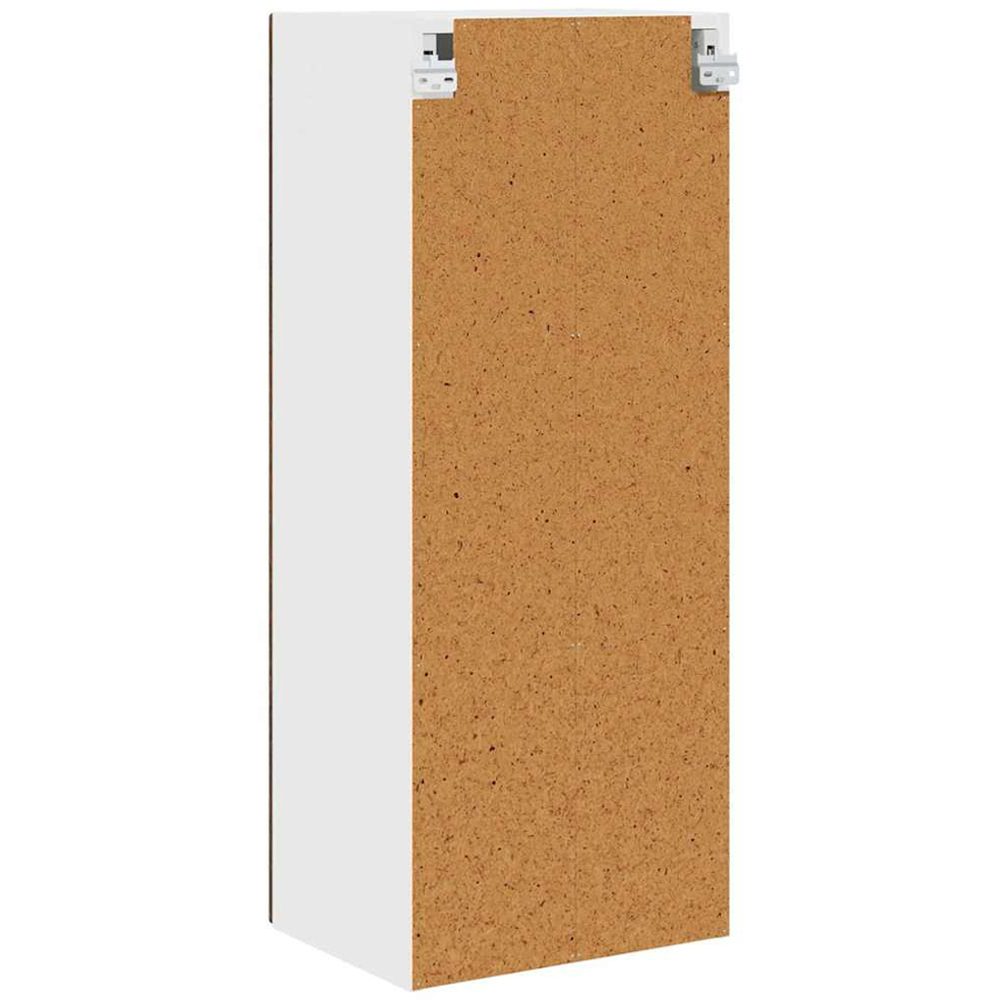 vidaXL Single Glass Door Brown Oak Kitchen Wall Cabinet Image 7