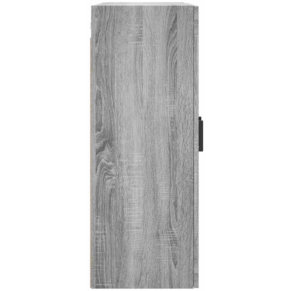 vidaXL 2 Door 3 Shelf Grey Sonoma Wall Mounted Cabinet Image 8