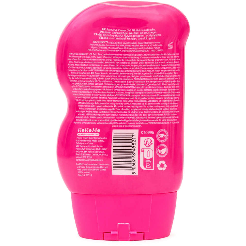 Barbie Bath and Shower Gel Image 2