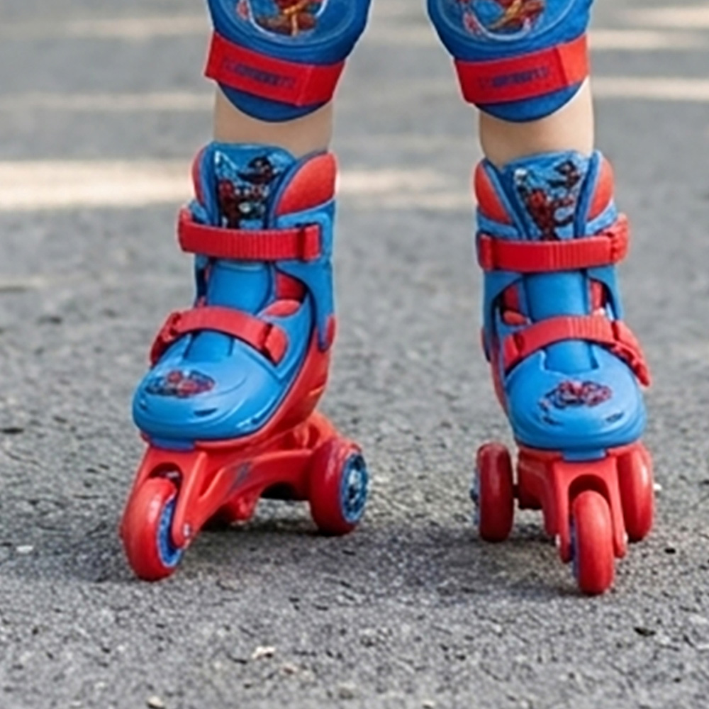 Mondo Kids Marvel Spider-Man Adjustable Inline Skates Image 4