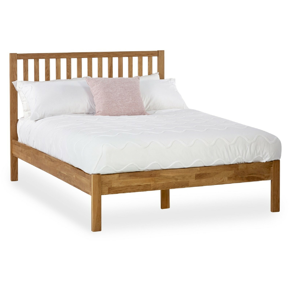 Julian Bowen Coxmoor Double Oak Bed Image 2