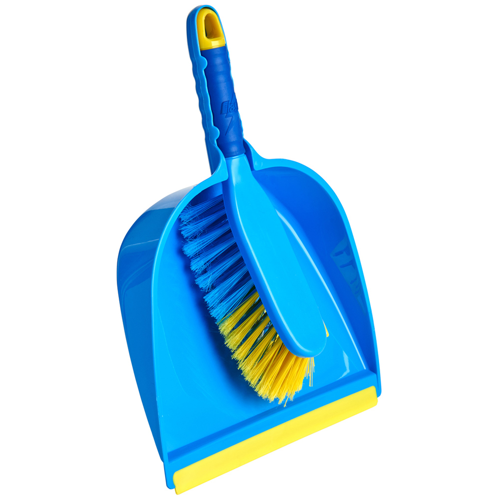 Wham Flash Dustpan and Brush Set Handle Wilko