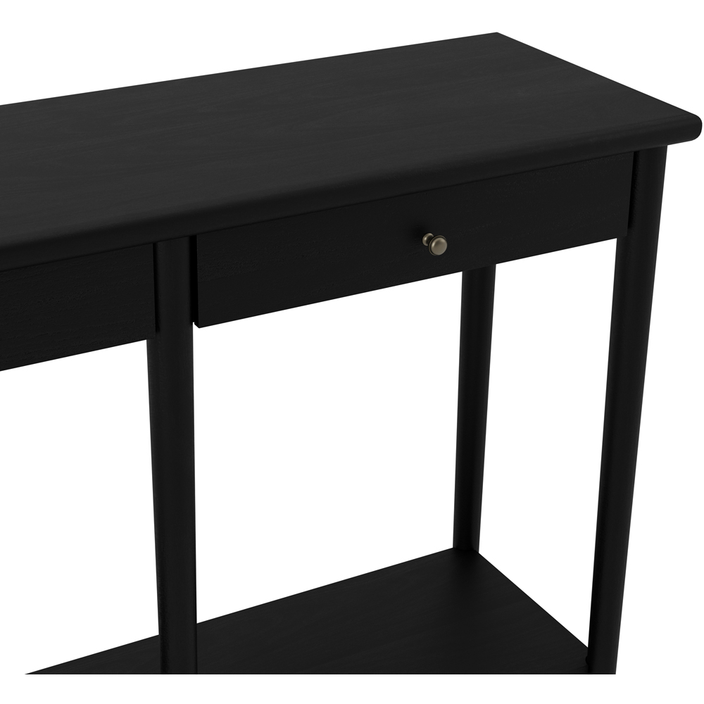 LPD Home Jackson Matte Black Console Table Image 5