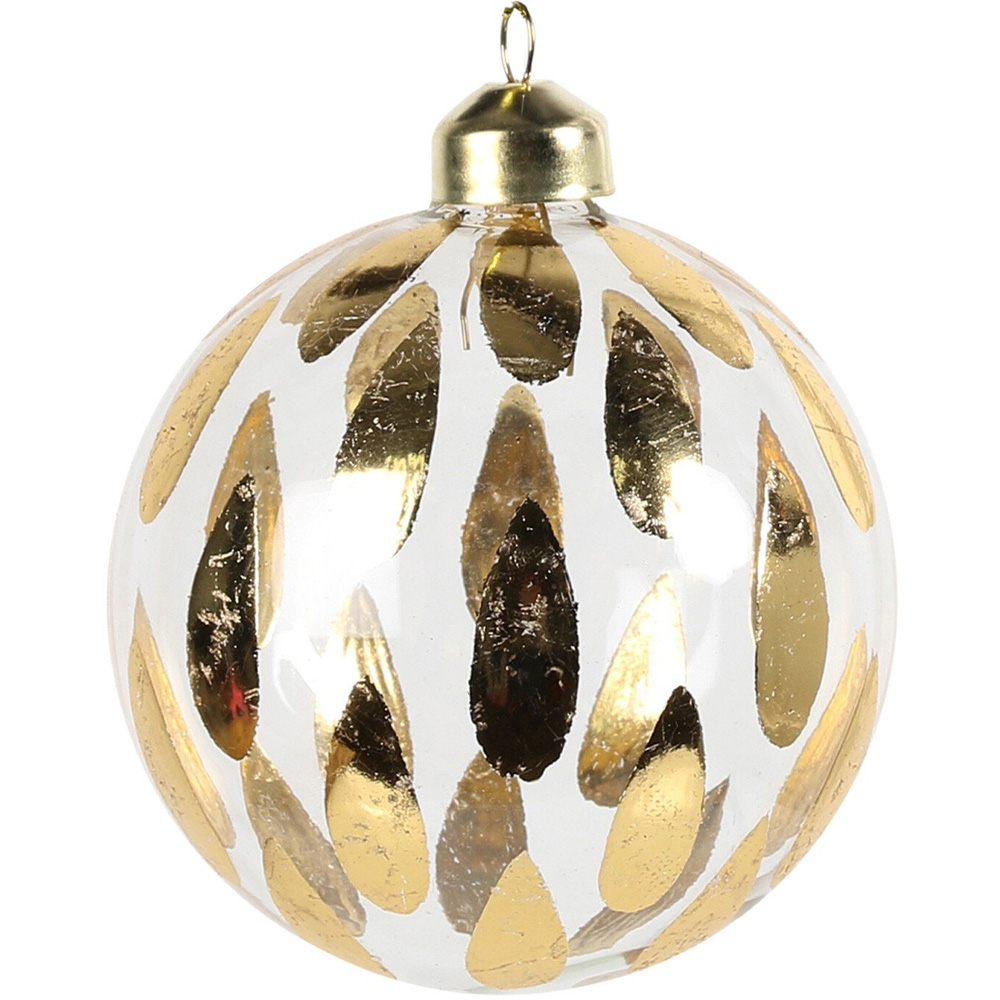 Gold Detailed Bauble - Gold Image 2
