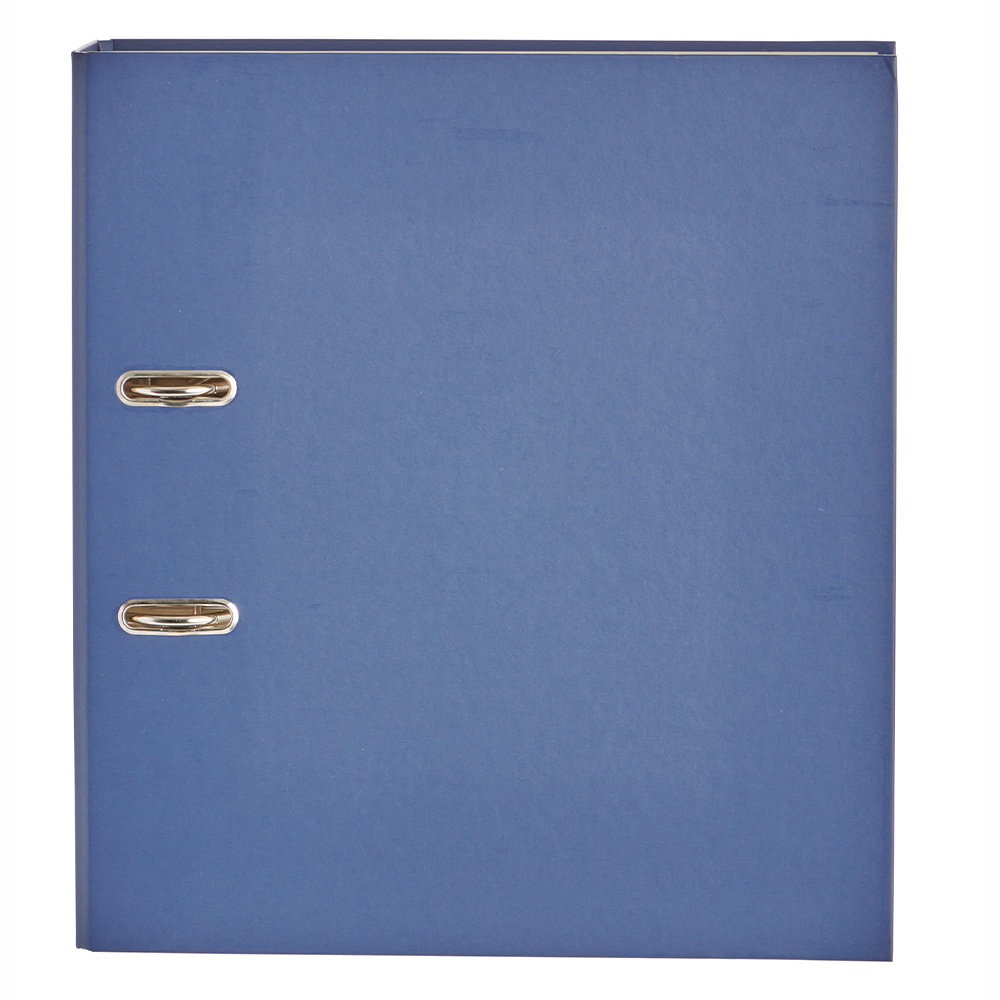Wilko A4 Navy Lever Arch File Image 2