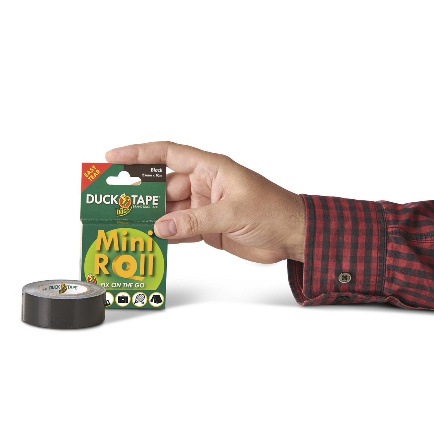 Duck 25mm x 10m Mini Roll Duct Tape Image 3