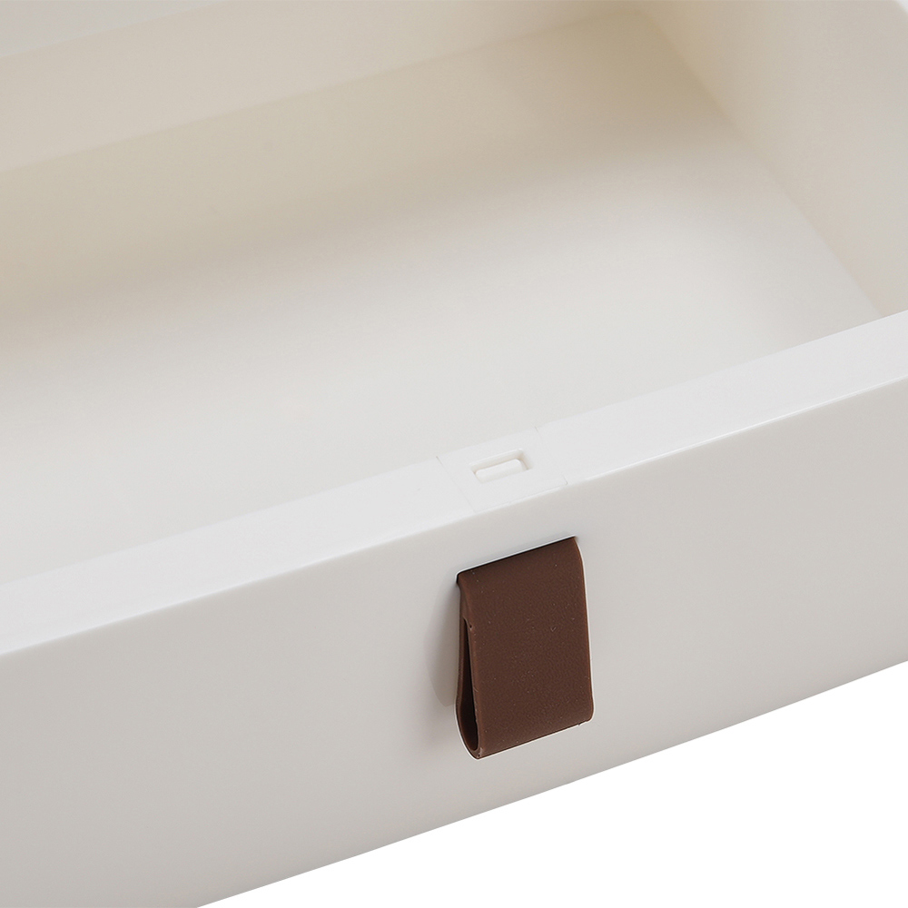 Living and Home Desktop Plastic Drawer Storage Organizer Wilko