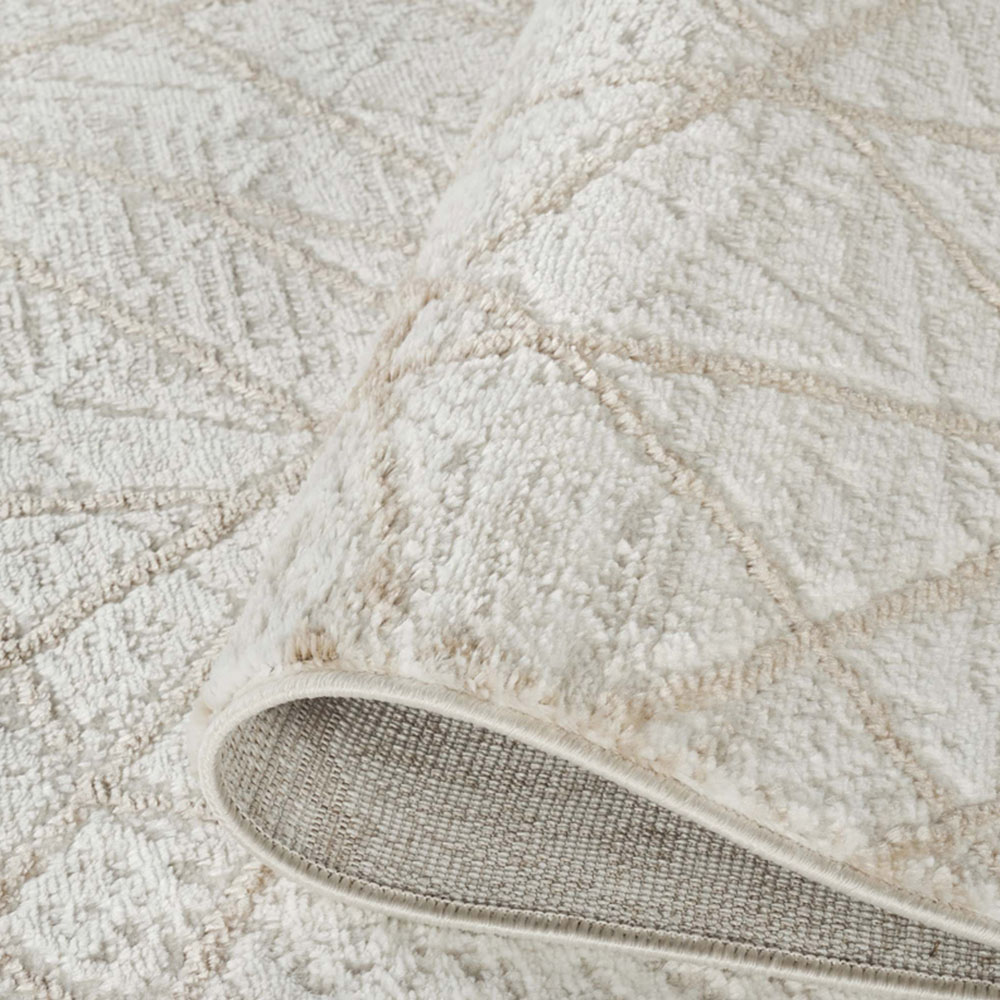 Desire Rugs Perla Beige Modern Abstract Linear Axis Design Rug 200 x 290cm Image 4
