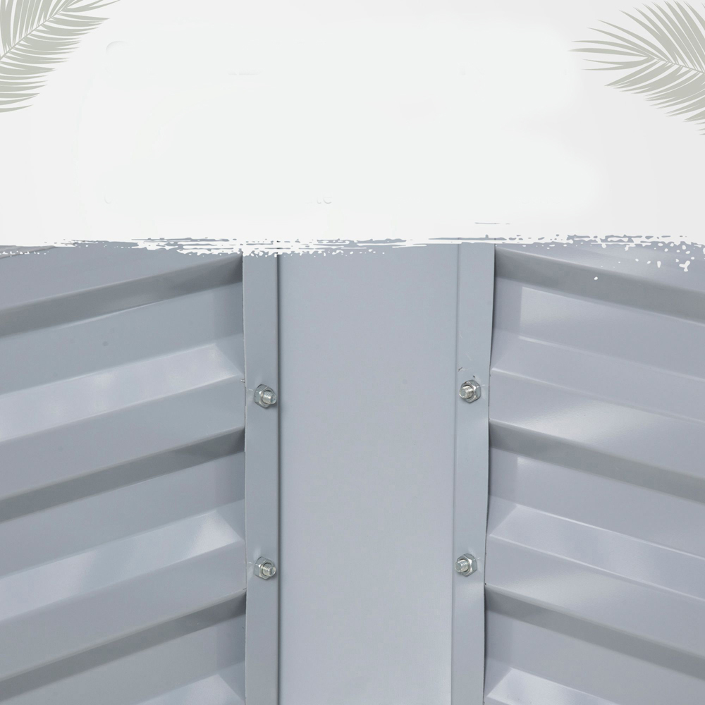 Outsunny Steel Raised Greenhouse Image 3