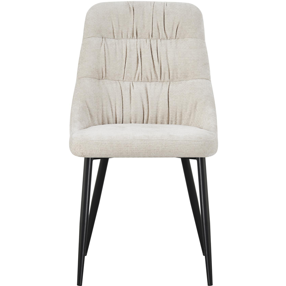 Portland Remi Natural Chenille Dining Chair Image 2