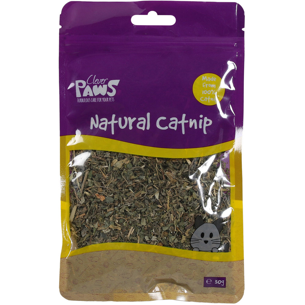 Clever Paws Natural Catnip 30g Image