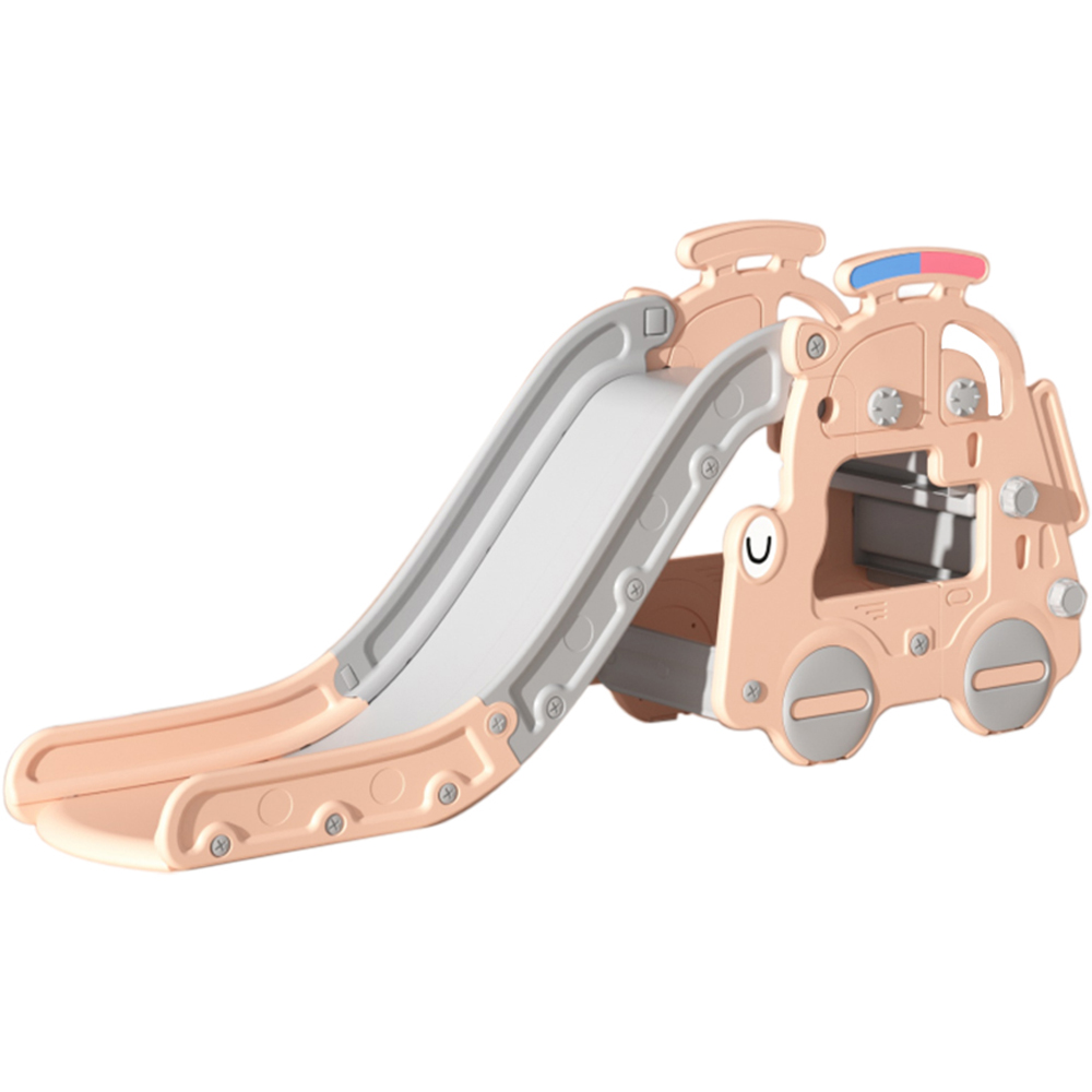 Living and Home Pink Toddler Plastic Climber and Slide Set Image 1