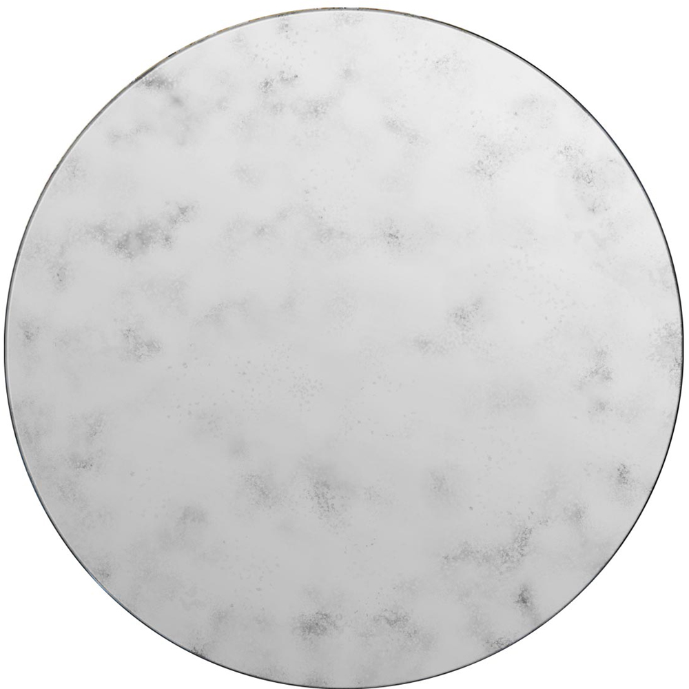 MirrorOutlet The Vetus Round Antiqued Wall Mirror 80 x 80cm Image 1