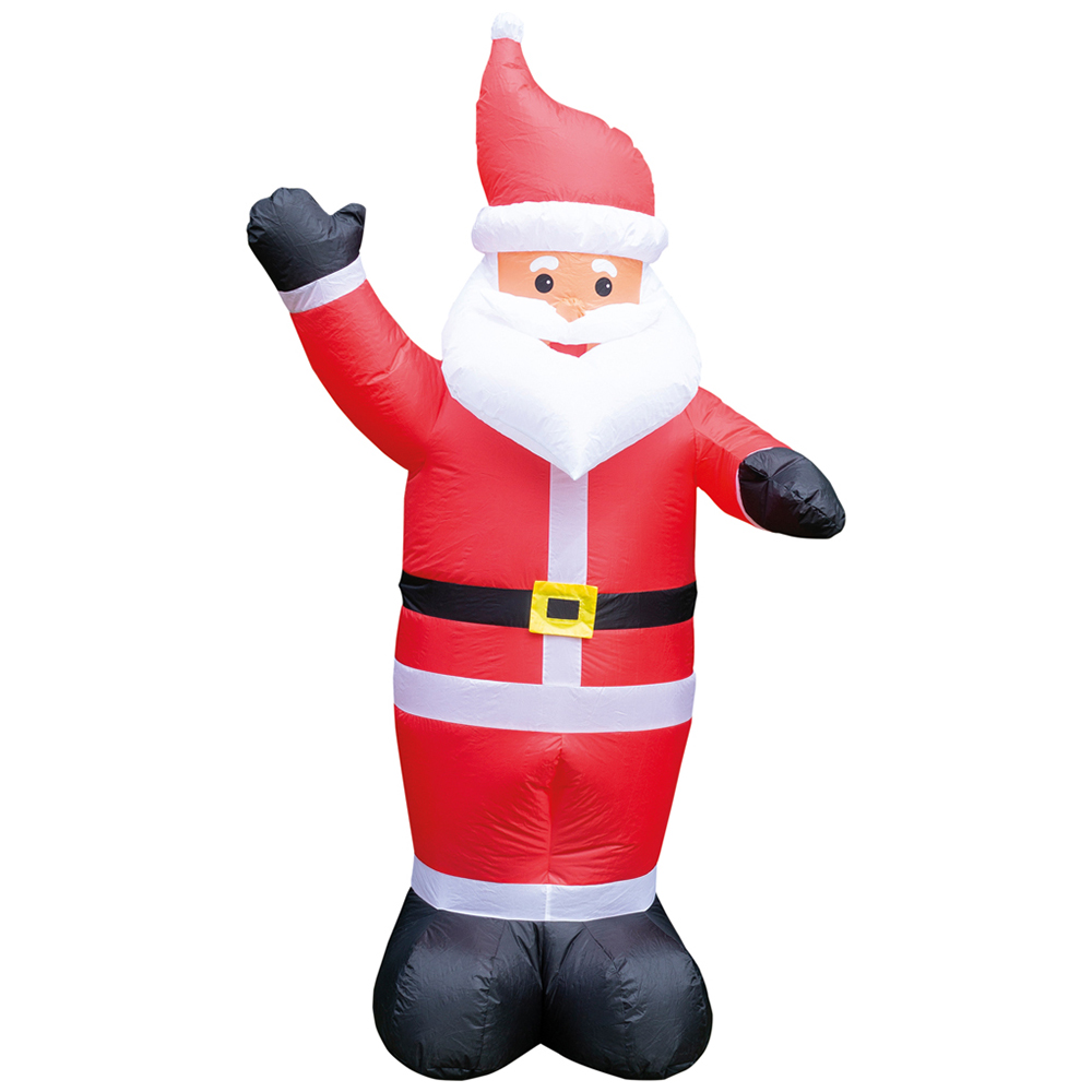 St Helens LED Multicolour Inflatable Santa Claus 5.6ft Image 2