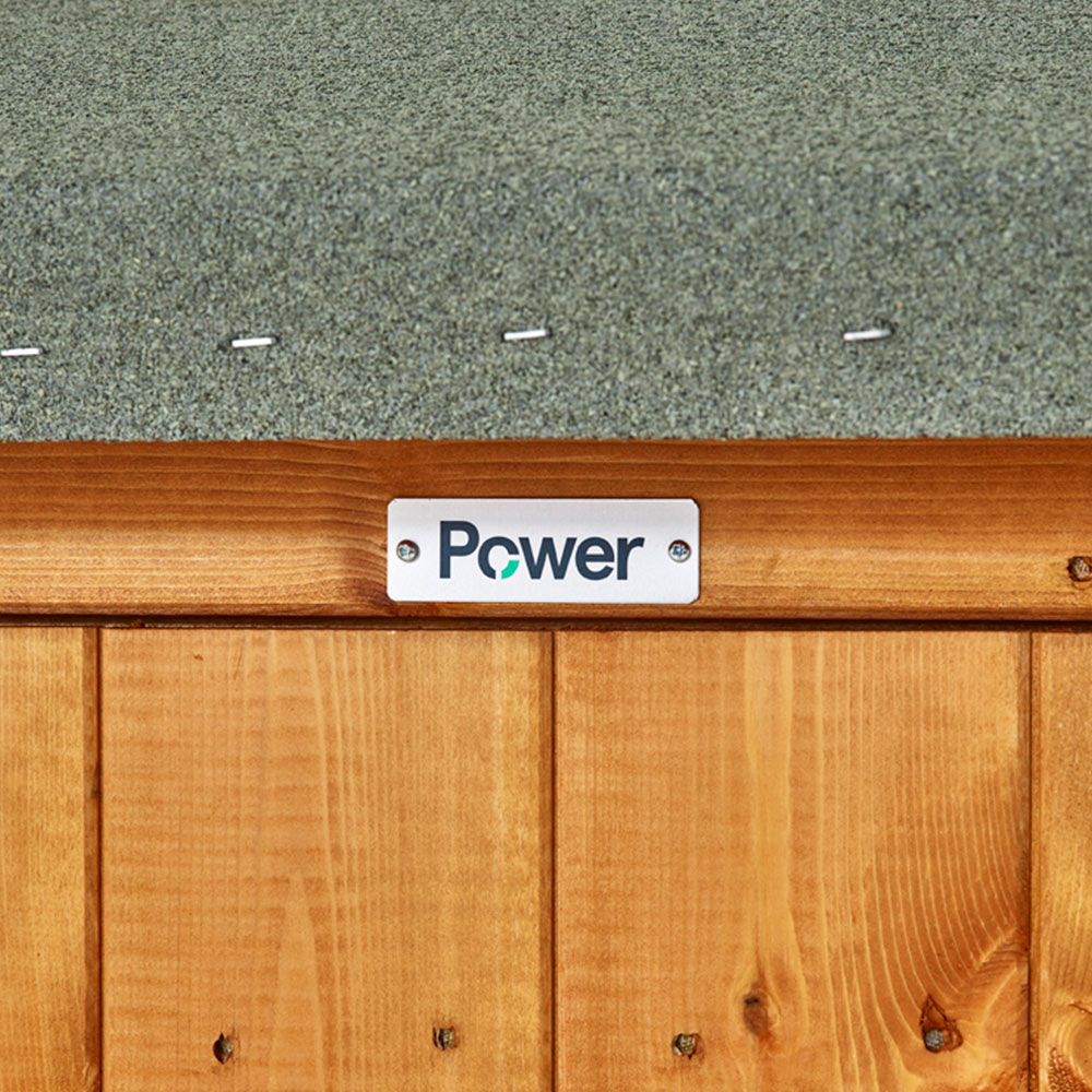 Power Sheds 12 x 4ft Double Door Apex Potting Shed Image 3