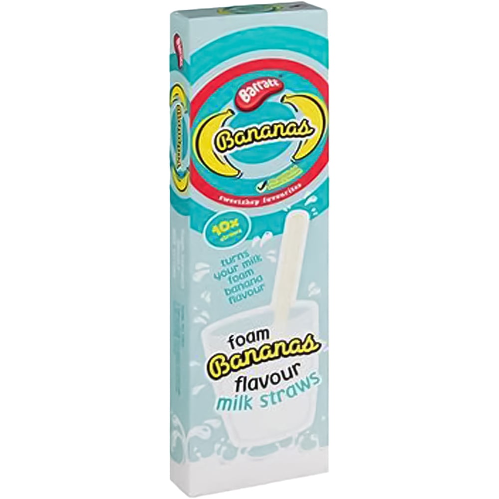 Barratts Banana Straws 10 Pack Image