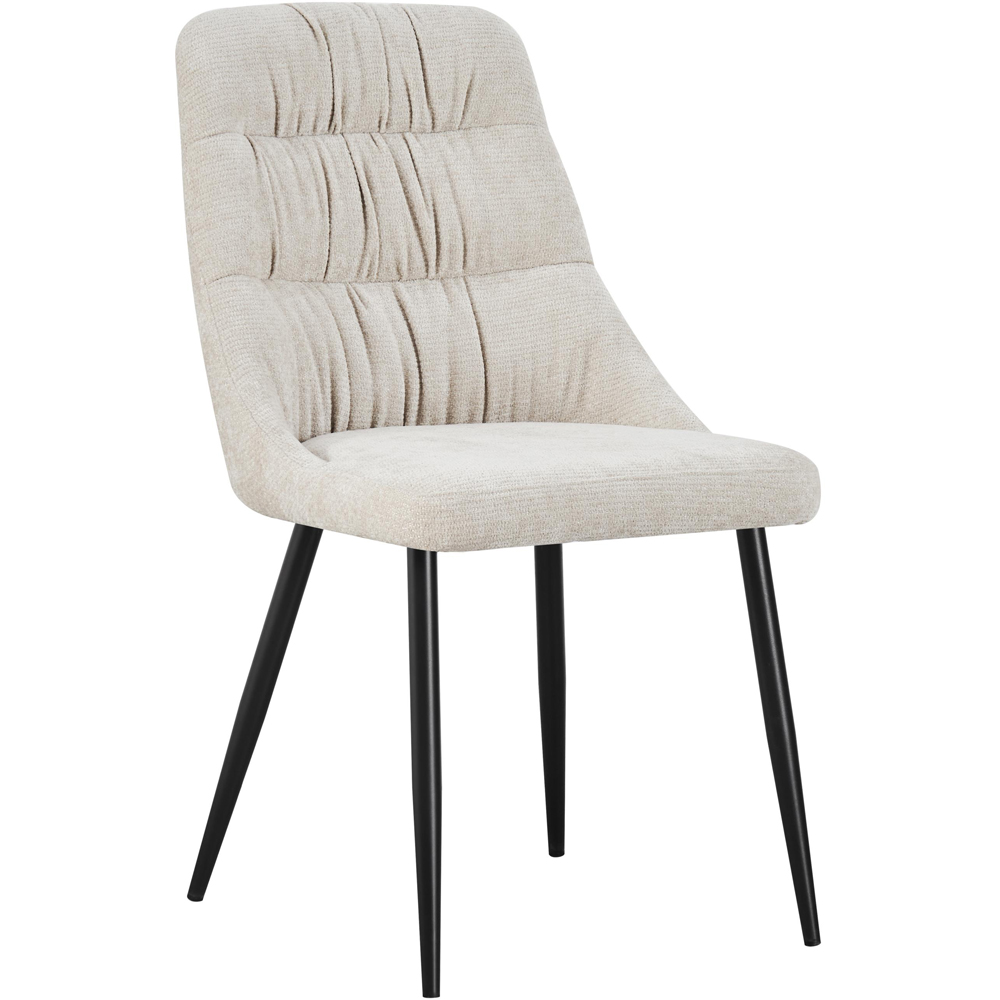 Portland Remi Natural Chenille Dining Chair Image 4