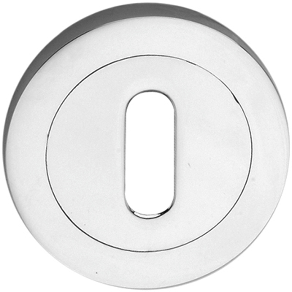Spira Brass Polished Chrome Oval Standard Escutcheon 2 Pack Image 2