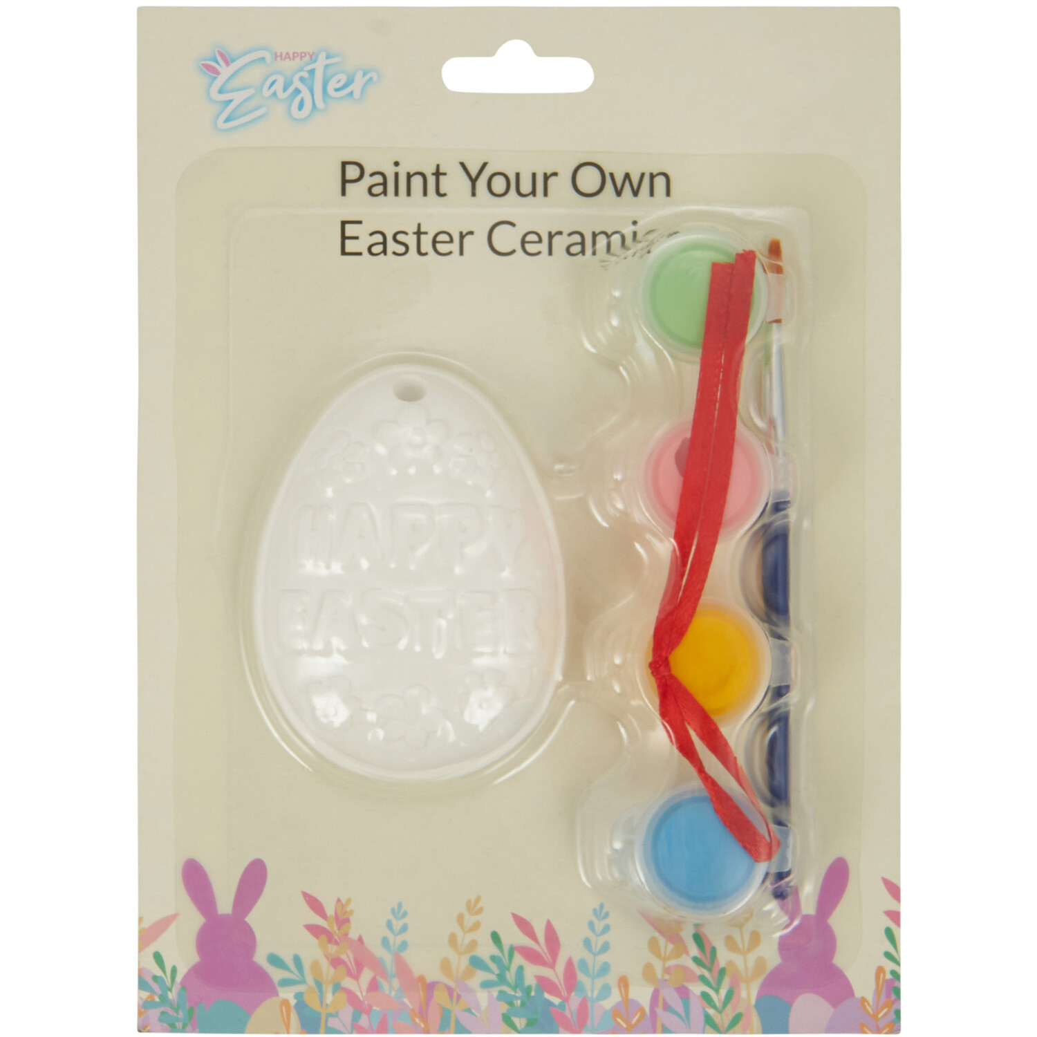 Happy Easter Paint Your Own Easter Ceramics Set Image 2