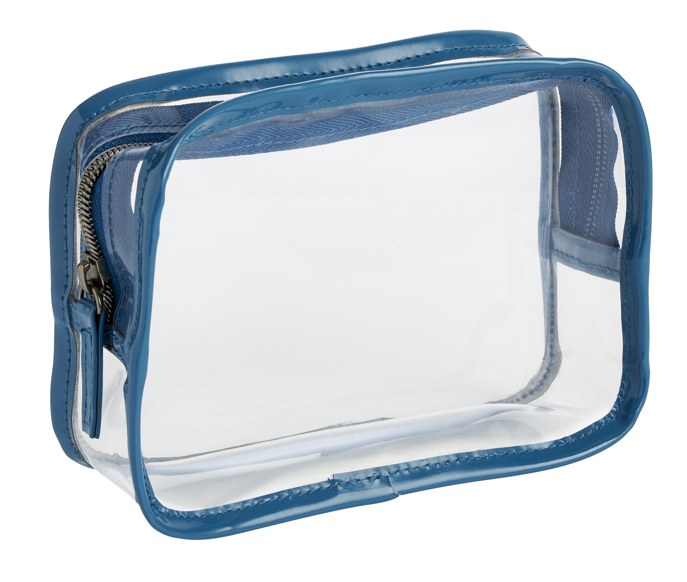 Wilko Transparent Travel Washbag 2 Pack Wilko