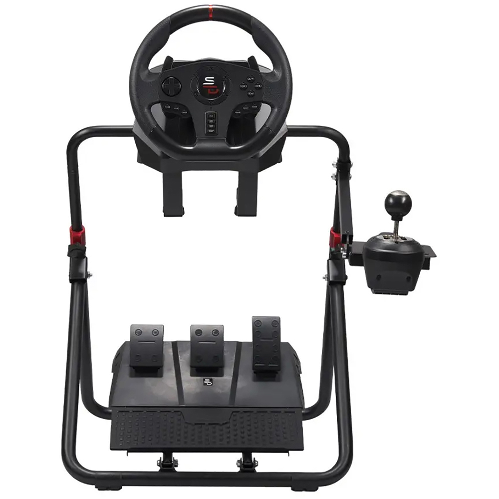 Subsonic Superdrive Black Gaming Racing Stand for Steering Wheels and Pedals Image 5