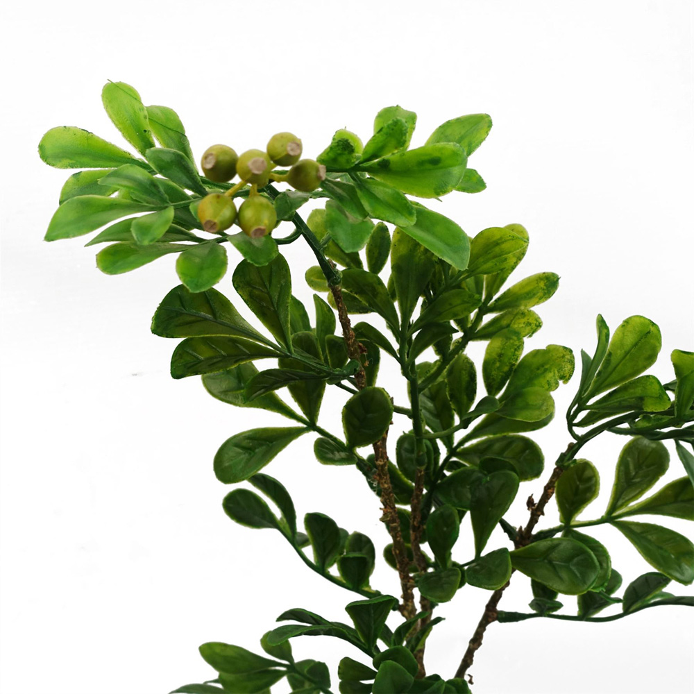 Leaf Aglaia Odorata Bonsai Ficus Artificial Tree 45cm Image 2