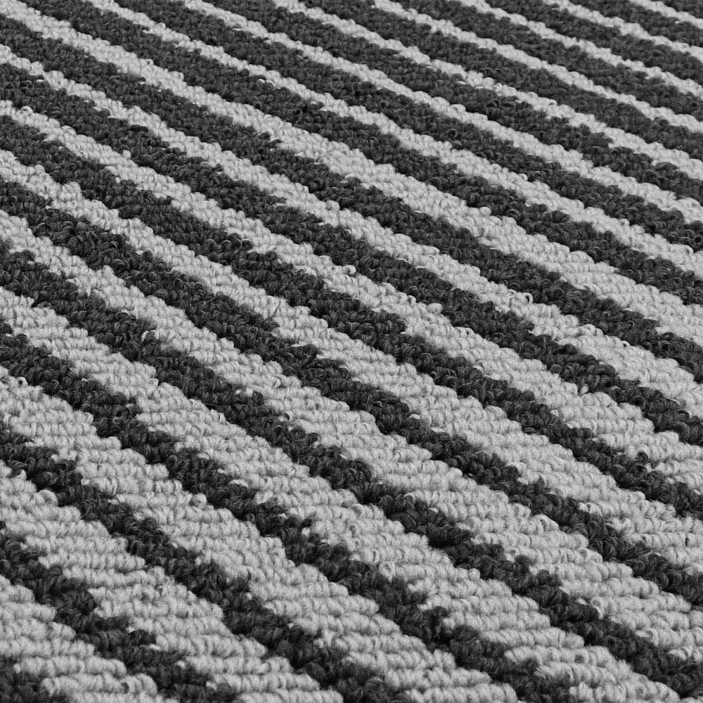 JVL Stellar Black Indoor Machine Washable Doormat 50 x 80cm Image 5