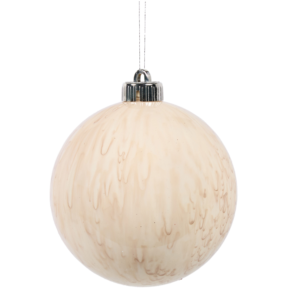 Pack of 9 Nordic Noel Style Baubles Image 3