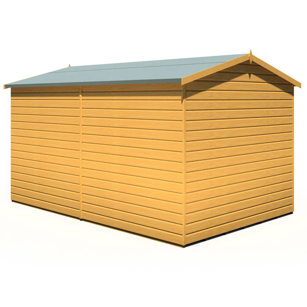 Shire Lewis 12 x 8ft Style D Reverse Apex Shed Image 3