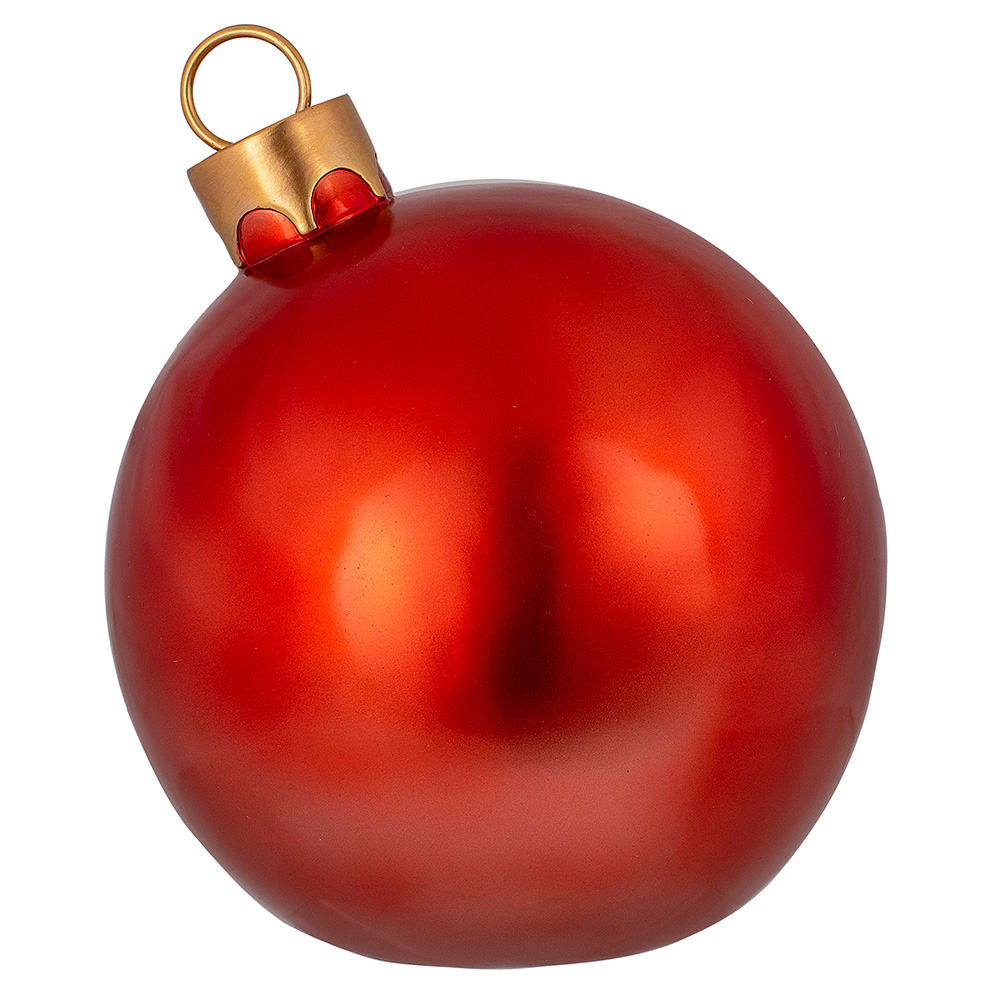 Wilko Winter Red Giant Bauble Decoration Image 3