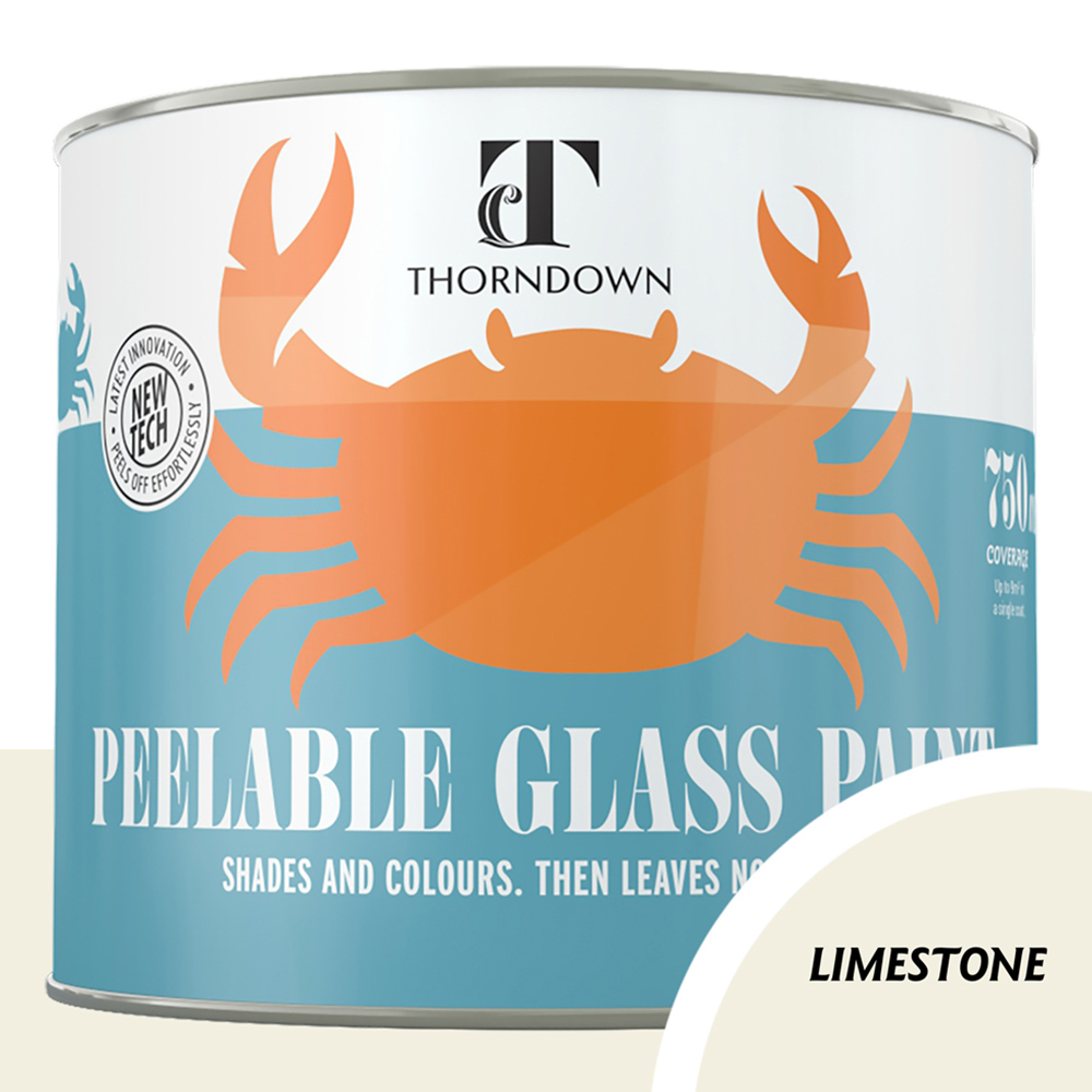 Thorndown Limestone Peelable Glass Paint 750ml Image 3