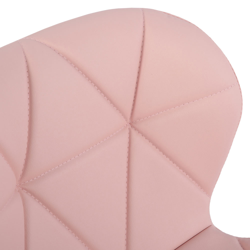 Orion Pink Swivel Office Chair Image 5