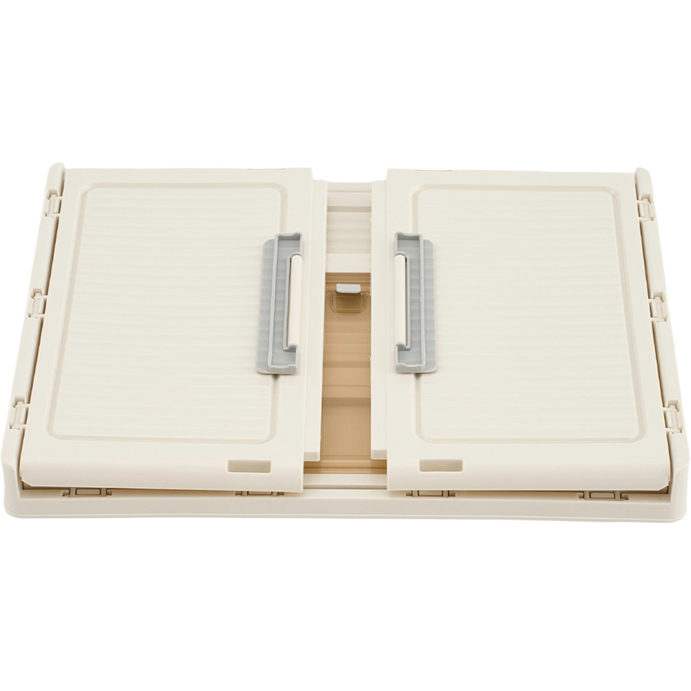 Living and Home 4 Tier Plastic Hallway Shoe Cabinet Image 3