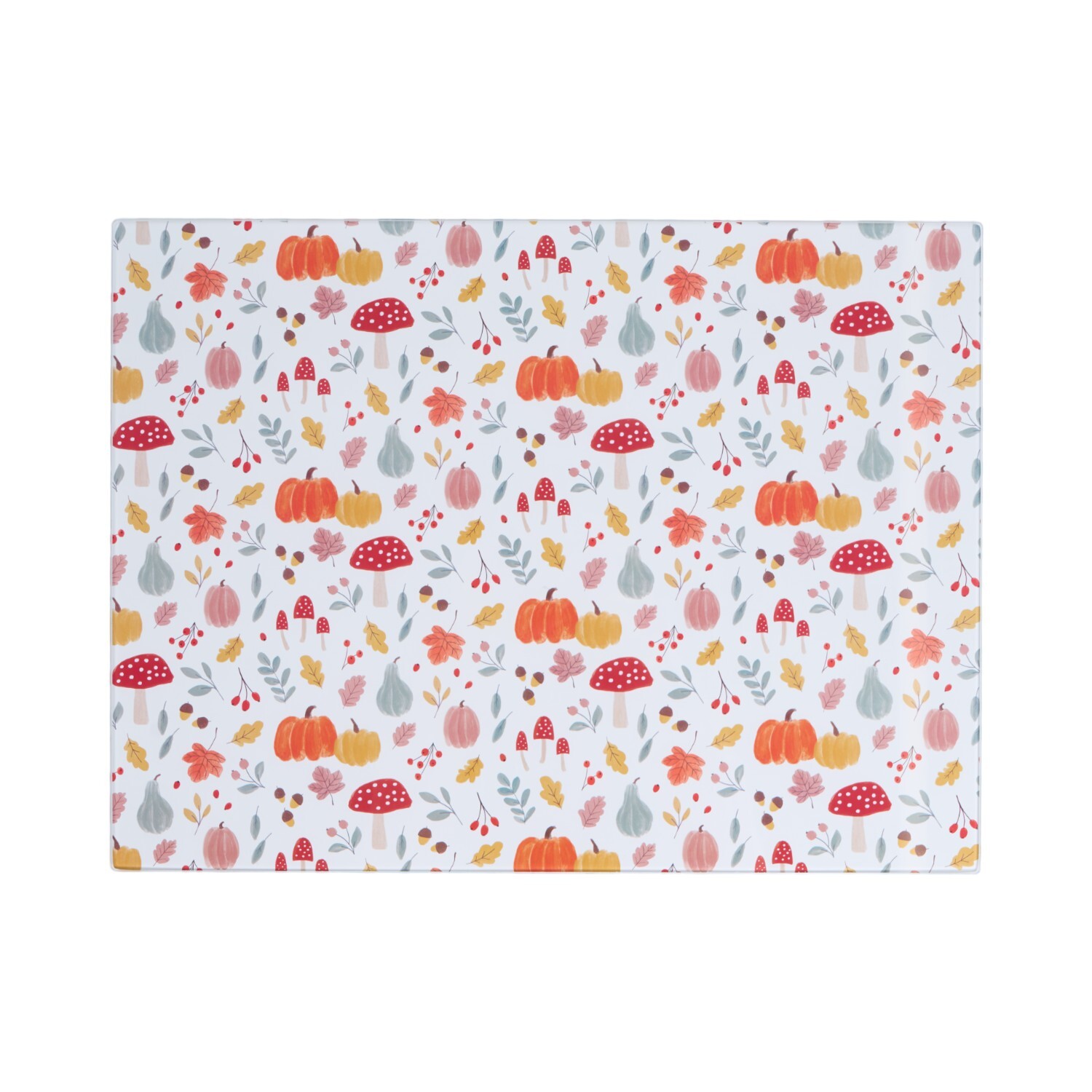 Autumn Glass Worktop Saver Multicolour Image 1