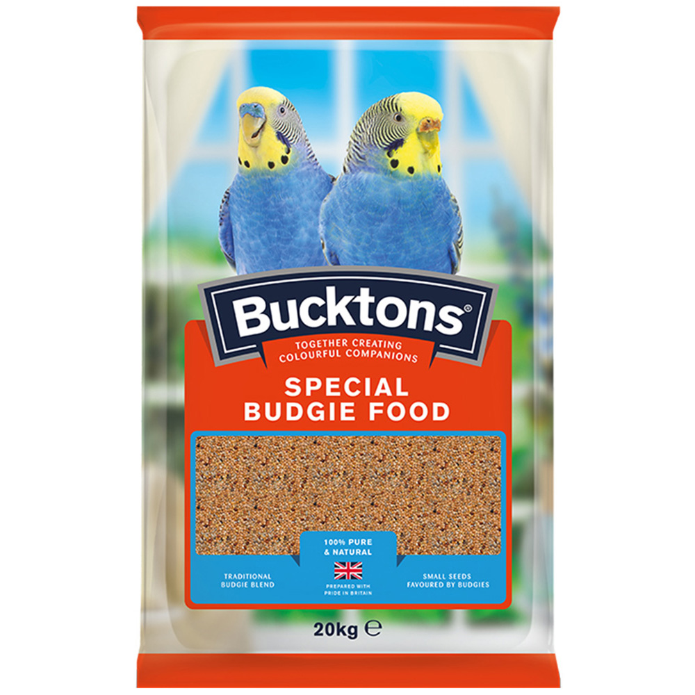 Bucktons Special Budgie Bird Seed 20kg Image 1