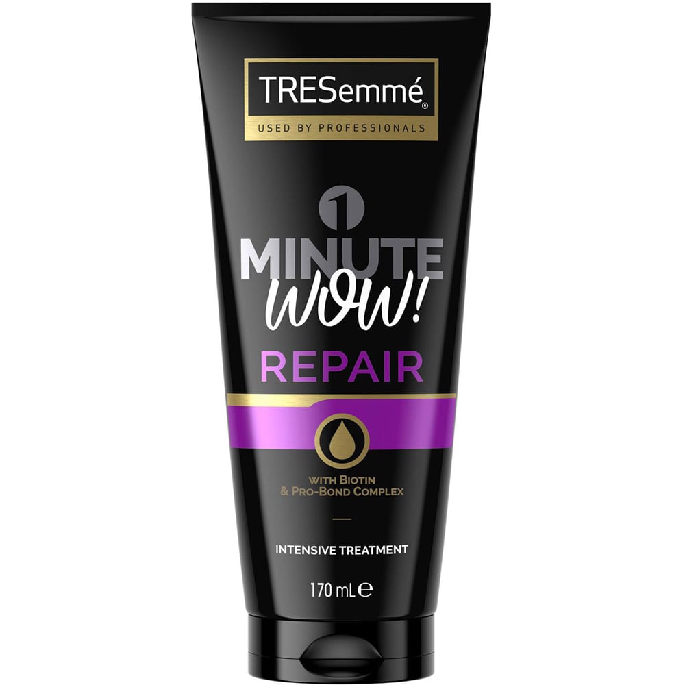 TRESemme 1 Minute WOW Repair Biotin Intensive Hair Treatment 170ml 3 Pack Image 2