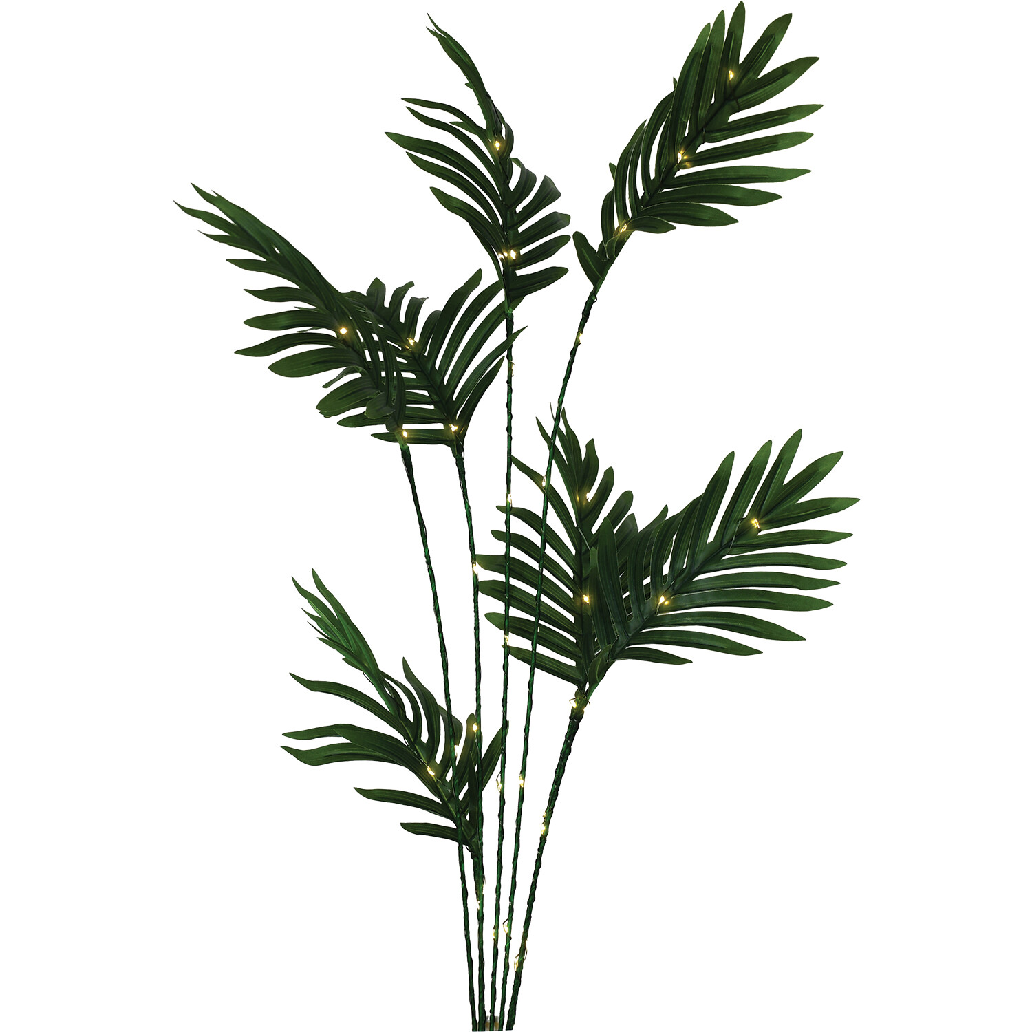 LED Palm Twig Light - Green Image 2