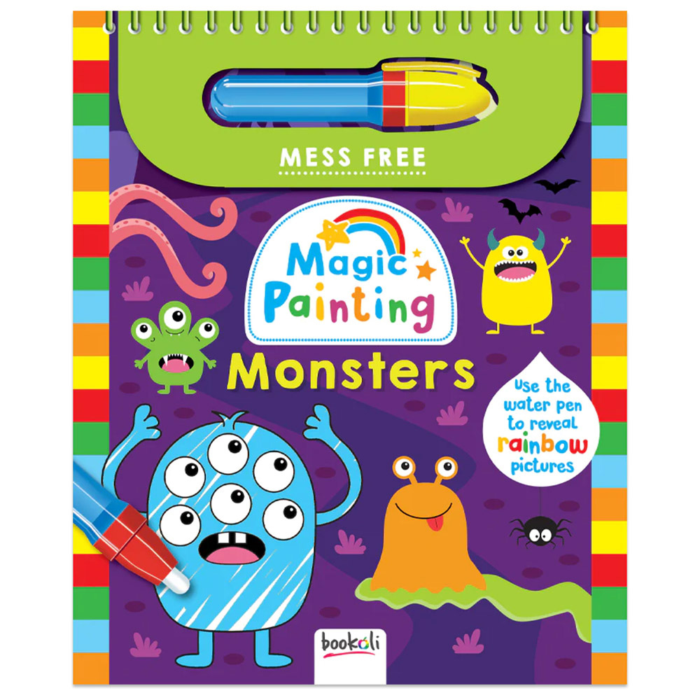 Curious Universe Magic Painting Monsters Activity Book Image 1
