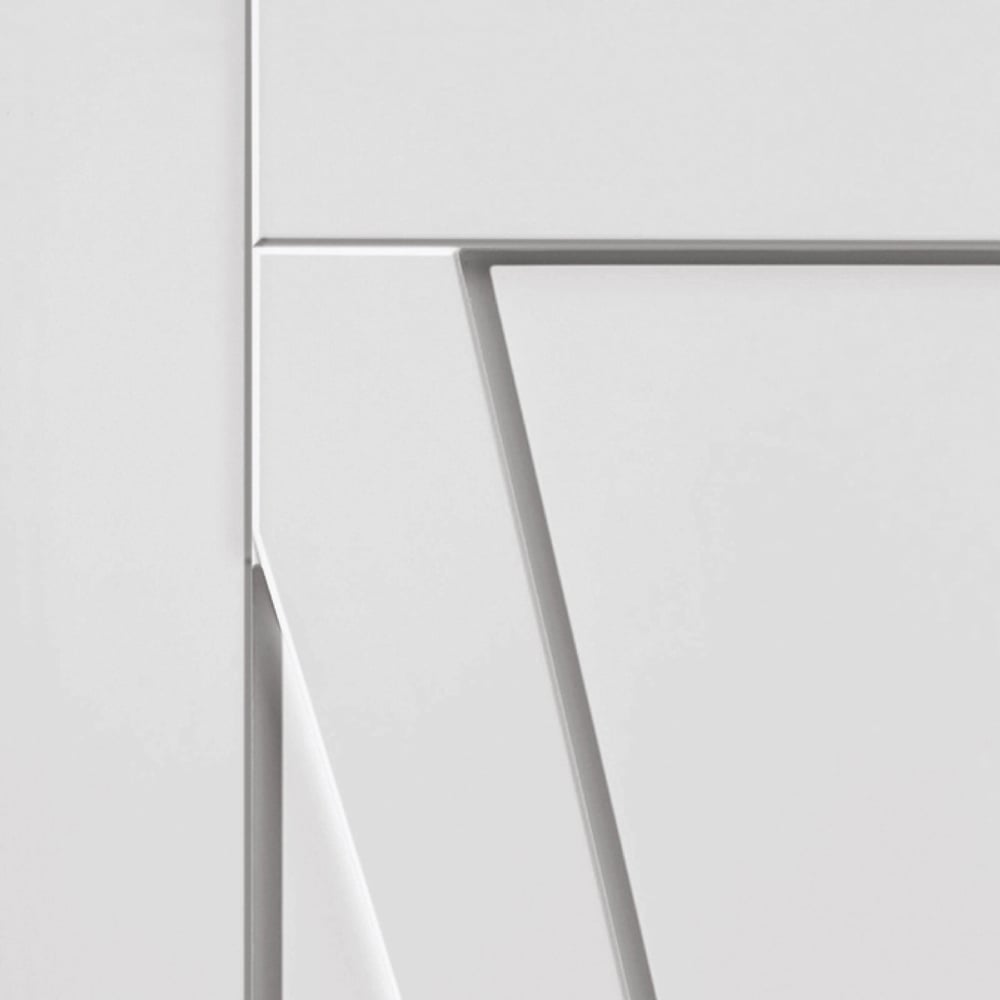 JB Kind Aurora White Primed Internal Door 1981 x 686mm Image 3