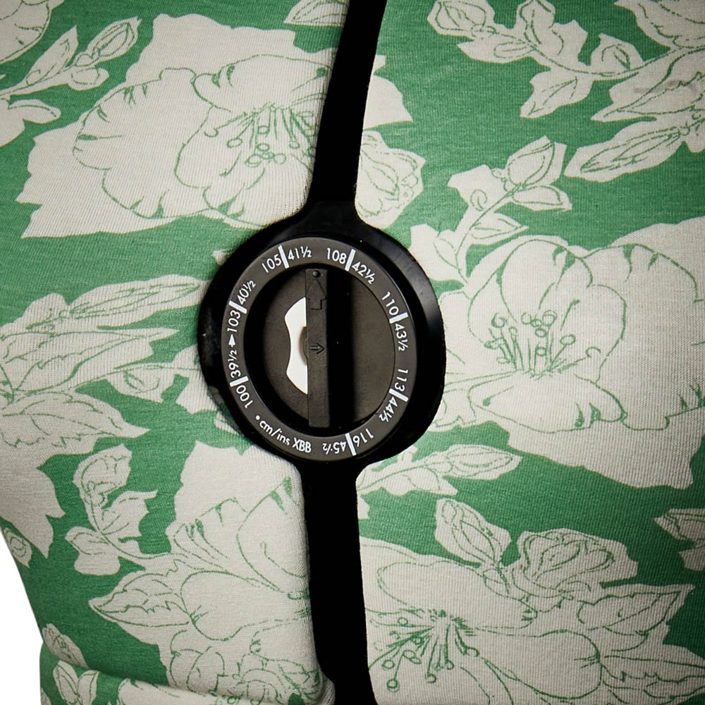 Sewing Online 5908A Hollyhock Green Adjustable 8-Part Dressmakers Dummy with Hem Marker Small Image 5