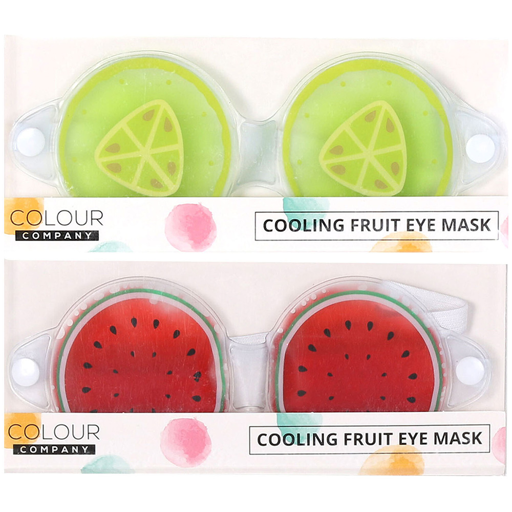 Single Colour Company Cooling Fruit Eye Face Mask in Assorted styles Image 1