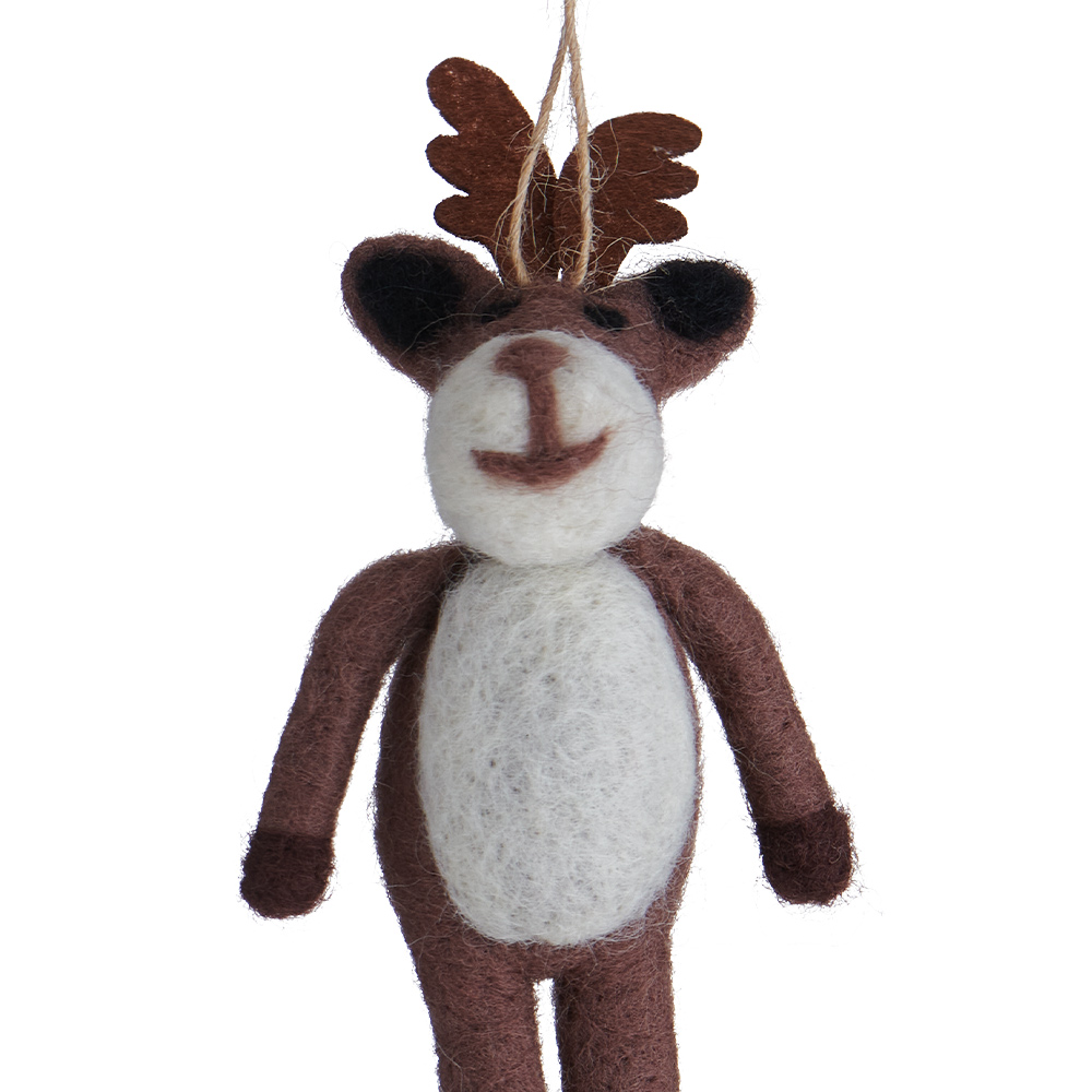 Wilko Nordic Reindeer Decoration Wilko