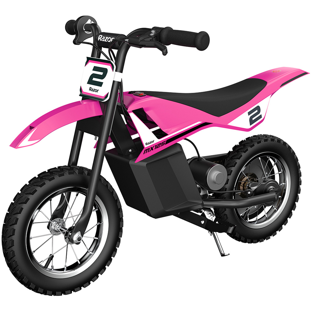 Razor MX125 12 Volt Pink Dirt Rocket Bike Image 1