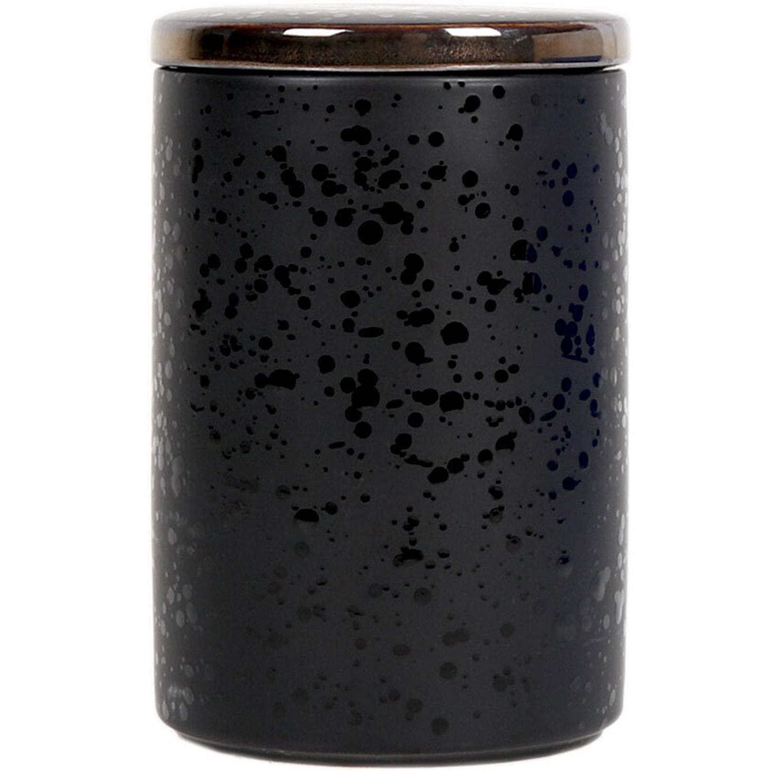 Kaiseki Large Black Speckle Canister Image