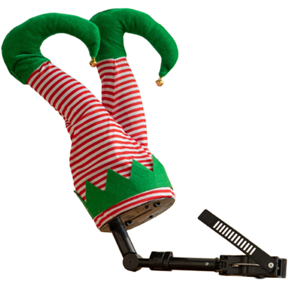Samuel Alexander Wriggling Elf Stuck in Christmas Tree Decoration 35cm Image 1