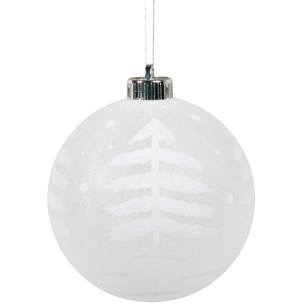 Pack of 9 Nordic Noel Style Baubles Image 5